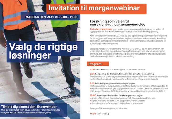 Webinar: Forskning baner vejen til cirkulære valg