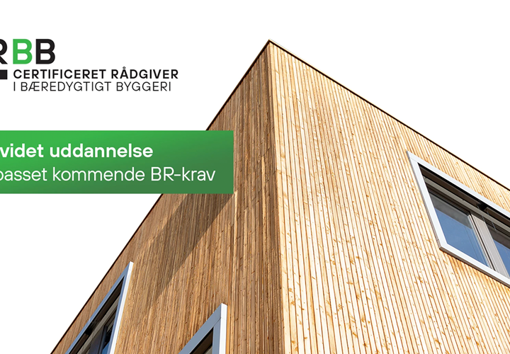 Certificeret rådgiver i bæredygtigt byggeri